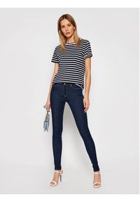 TOMMY HILFIGER - Tommy Hilfiger Jeansy WW0WW14742 Granatowy Skinny Fit. Kolor: niebieski