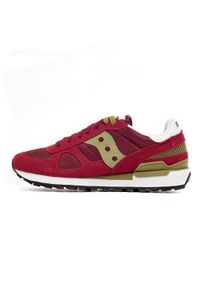 Buty do chodzenia męskie Saucony Shadow Original. Zapięcie: sznurówki. Kolor: czerwony. Materiał: guma, materiał, tkanina, syntetyk. Szerokość cholewki: normalna. Sport: turystyka piesza