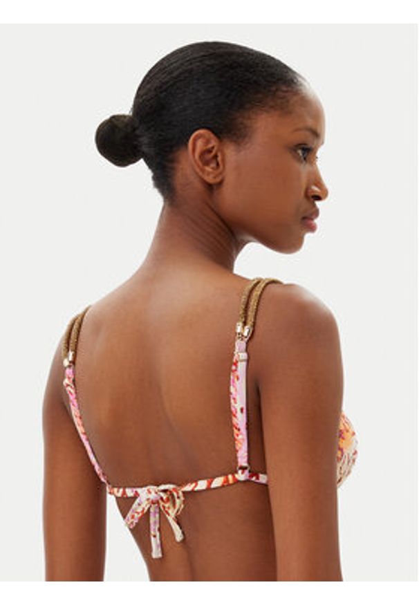 Guess Góra od bikini E5GJ39 KCUN0 Koralowy. Kolor: pomarańczowy. Materiał: syntetyk