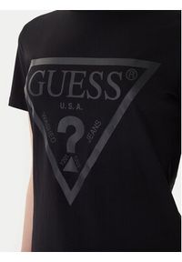 Guess T-Shirt V2YI07 K8HM0 Czarny Regular Fit. Kolor: czarny. Materiał: bawełna #6
