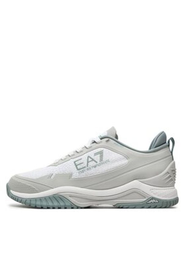 EA7 Emporio Armani Sneakersy X8X155 XK358 T582 Szary. Kolor: szary. Materiał: materiał