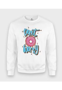 MegaKoszulki - Bluza klasyczna Donut Worry. Styl: klasyczny #1