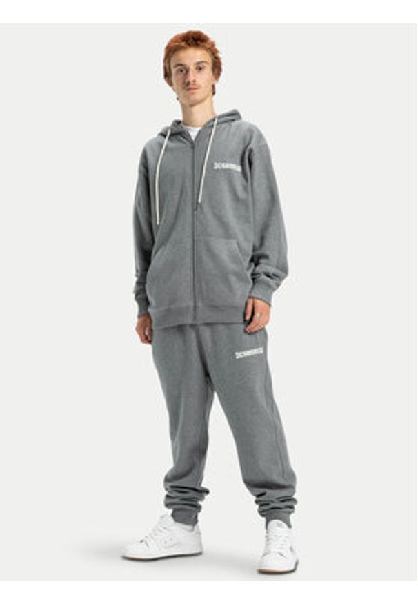 DC Shoes Spodnie dresowe Baseline ADYFB03069 Szary Regular Fit. Kolor: szary. Materiał: bawełna