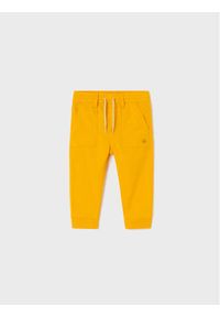 Mayoral Spodnie dresowe 1523 Pomarańczowy Regular Fit. Kolor: pomarańczowy. Materiał: bawełna #1