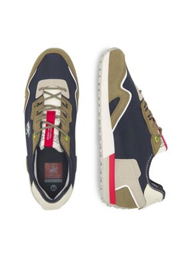 Beverly Hills Polo Club Sneakersy SPORTMAX-01 Granatowy. Kolor: niebieski. Materiał: materiał
