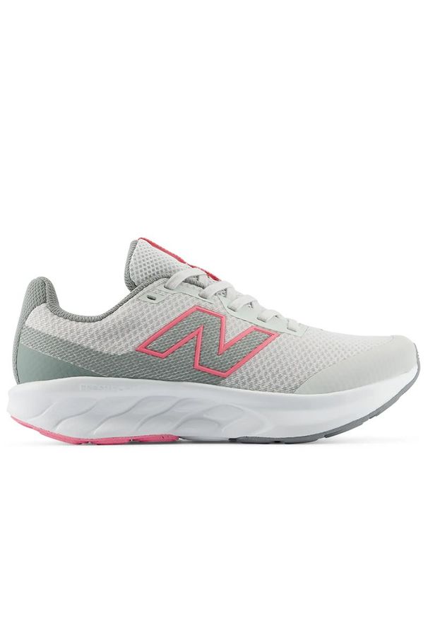 Buty młodzieżowe New Balance G5208BU - szare. Okazja: na co dzień. Kolor: szary. Materiał: guma, materiał, syntetyk. Szerokość cholewki: normalna. Sport: turystyka piesza, fitness