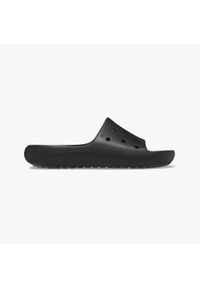 Klapki plażowe dla dorosłych Crocs Classic Slide V2. Okazja: na plażę. Kolor: czarny. Styl: sportowy