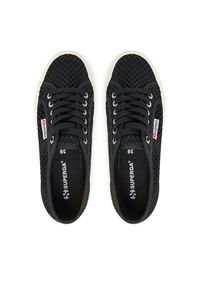 Superga Tenisówki S2135GW Czarny. Kolor: czarny. Materiał: materiał #4