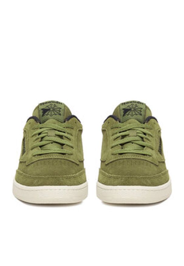Reebok Sneakersy SS-CLUB C 85 VINTAGE 100244652 Khaki. Kolor: brązowy. Materiał: zamsz, skóra. Model: Reebok Club