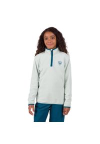 Bluza dziecięca Rossignol Jr Strawpile Fleece Fz. Kolor: zielony. Sezon: zima. Sport: narciarstwo #1