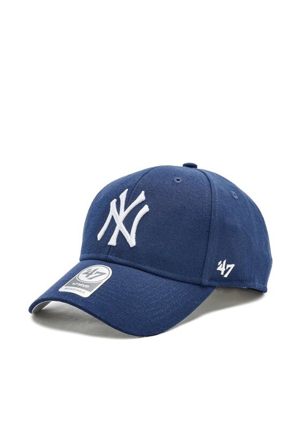 47 Brand Czapka z daszkiem MLB New York Yankees '47 MVP B-MVP17WBV-LN Granatowy. Kolor: niebieski. Materiał: materiał