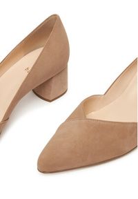 HÖGL Półbuty Boulevard 45 0-174502 Beżowy. Kolor: beżowy. Materiał: skóra, zamsz #2