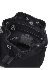 Kazar - Czarna torebka worek z portmonetką. Kolor: czarny. Styl: elegancki, sportowy, klasyczny #3