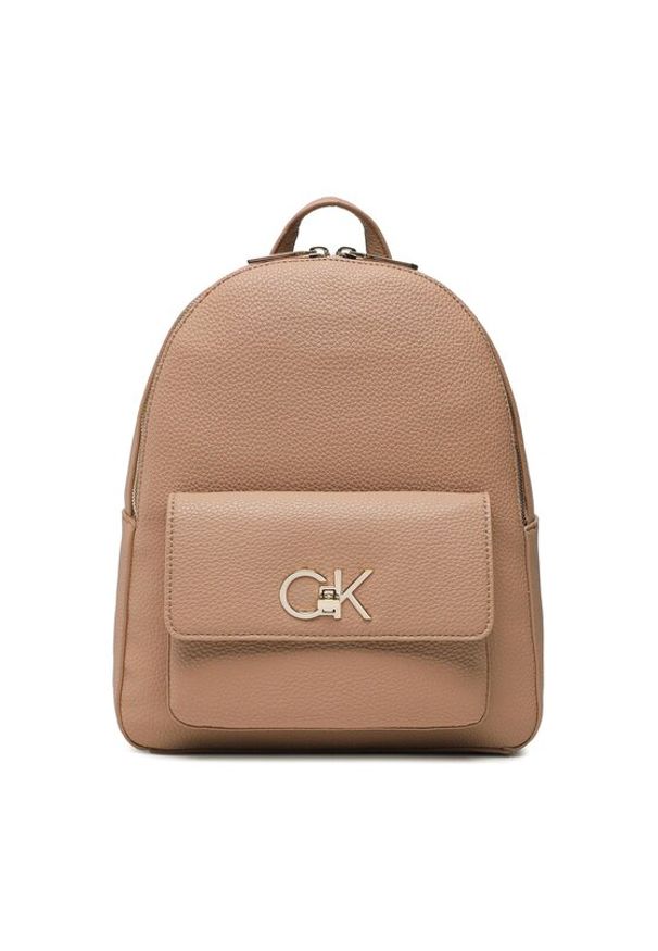 Plecak Calvin Klein. Kolor: brązowy