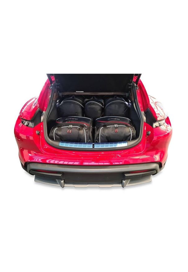 KJUST - Torby Do Bagażnika Porsche Taycan Turismo Ev 2021+ 5Szt Kjust. Kolor: czarny. Styl: sportowy
