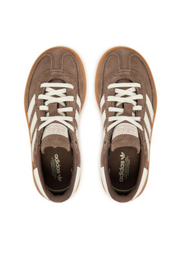 Adidas - adidas Sneakersy Handball Spezial KI3943 Szary. Kolor: szary. Materiał: zamsz, skóra. Sport: piłka ręczna