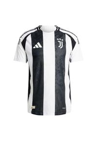 Adidas - Koszulka Juventus 24/25 Home Authentic. Kolor: wielokolorowy, czarny, biały. Materiał: materiał