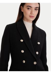 Morgan Płaszcz wełniany 252-GATIM.F Czarny Regular Fit. Kolor: czarny. Materiał: syntetyk #2