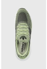adidas Originals sneakersy Swift Run GZ3505 kolor zielony. Nosek buta: okrągły. Zapięcie: sznurówki. Kolor: zielony. Materiał: materiał. Sport: bieganie