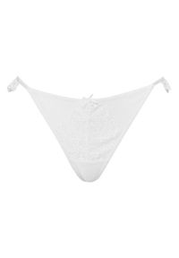 Hunkemöller Stringi Posie 302401 Biały. Kolor: biały. Materiał: syntetyk