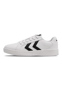 Sneakersy dla dzieci Hummel Derby Court LC. Okazja: na uczelnię. Kolor: czarny. Sport: joga i pilates