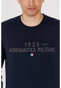 Aeronautica Militare - AERONAUTICA MILITARE Longsleeve granatowy męski. Kolor: niebieski. Długość rękawa: długi rękaw. Długość: długie #4