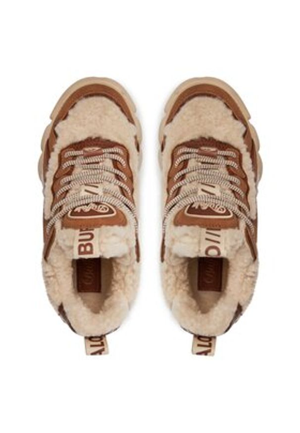 Buffalo Sneakersy Cld Chai Warm 1636023 Beżowy. Kolor: beżowy. Materiał: skóra