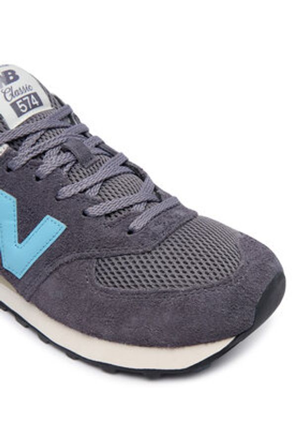 New Balance Sneakersy U5745LX Szary. Kolor: szary. Materiał: zamsz, skóra