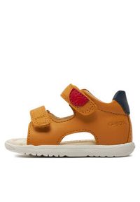 Geox Sandały B Sandal Macchia Boy B254VB 08554 C2P4E Żółty. Kolor: żółty