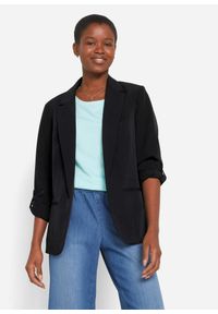bonprix - Żakiet. Kolor: czarny. Styl: klasyczny #1