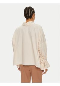 Pinko Bluzka Dedita 103460 A19U Różowy Oversize. Kolor: różowy. Materiał: bawełna