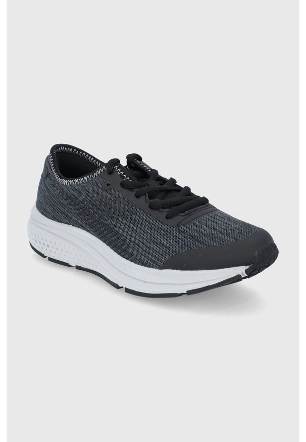 Diadora - Buty Passo. Nosek buta: okrągły. Zapięcie: sznurówki. Kolor: czarny. Materiał: guma