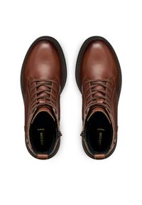 Geox Trapery D Iridea D16HRC 000FF C0013 Brązowy. Kolor: brązowy. Materiał: skóra #5