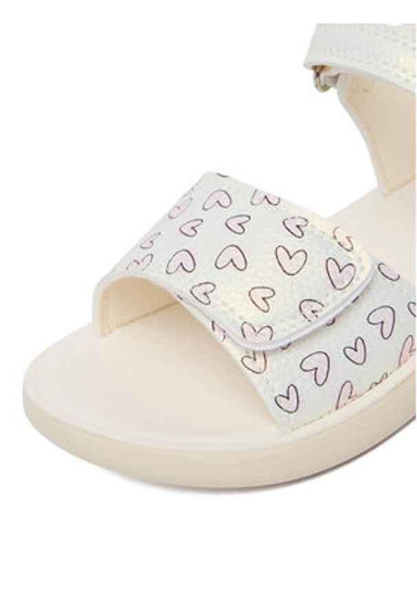 DeeZee Sandały CEO-CSS20624-02 Biały. Kolor: biały. Materiał: materiał