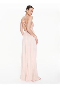 Elisabetta Franchi Sukienka wieczorowa AB-430-32E2-V700 Różowy Regular Fit. Kolor: różowy. Styl: wizytowy