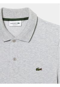 Lacoste Polo DH0783 Szary Regular Fit. Typ kołnierza: polo. Kolor: szary. Materiał: bawełna, syntetyk #2