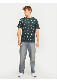 Jack & Jones - Jack&Jones T-Shirt Xmas Merry 12265399 Zielony Standard Fit. Kolor: zielony. Materiał: bawełna #3