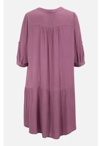 Zhenzi - Tunika-sukienka Naoma. Kolor: fioletowy. Styl: elegancki