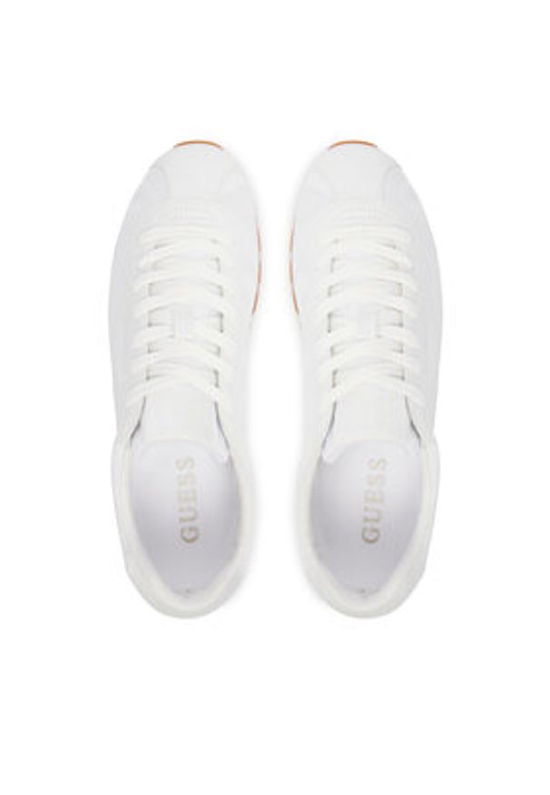 Guess Sneakersy 181758 Biały. Kolor: biały. Materiał: materiał