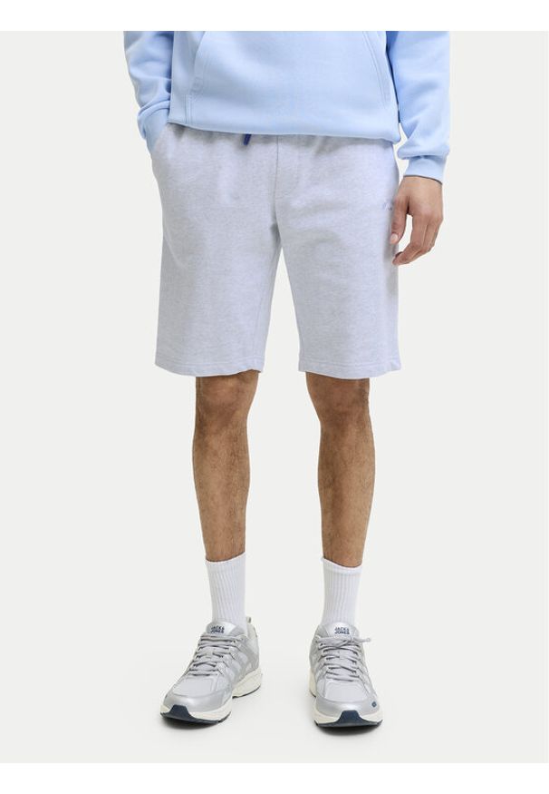 Jack & Jones Szorty sportowe Gordon College 12289726 Szary Regular Fit. Kolor: szary. Materiał: bawełna. Styl: sportowy
