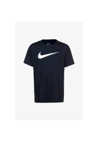 Koszulka z krótkim rękawem Męska Nike 451 Granatowy. Kolor: niebieski, biały, wielokolorowy. Długość rękawa: krótki rękaw. Długość: krótkie. Sport: fitness, piłka nożna