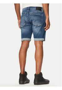 G-Star RAW - G-Star Raw Szorty jeansowe D10481-8968 Niebieski Regular Fit. Kolor: niebieski. Materiał: bawełna #4