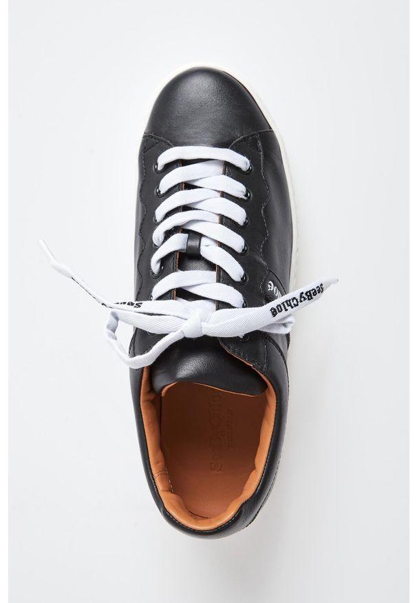 See By Chloé - Sneakersy damskie skórzane SEE BY CHLOÉ. Materiał: skóra