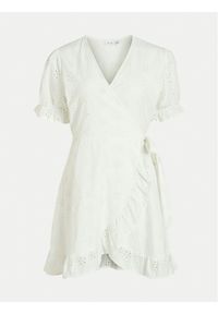 Vila Sukienka letnia Sula 14089419 Biały Regular Fit. Kolor: biały. Materiał: bawełna. Sezon: lato #1