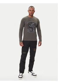 Aeronautica Militare Longsleeve 252TS2485UJ00708 Szary Regular Fit. Kolor: szary. Materiał: bawełna. Długość rękawa: długi rękaw #3