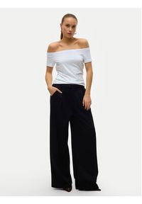 Vero Moda Bluzka Panda 10325598 Biały Regular Fit. Kolor: biały. Materiał: bawełna #2