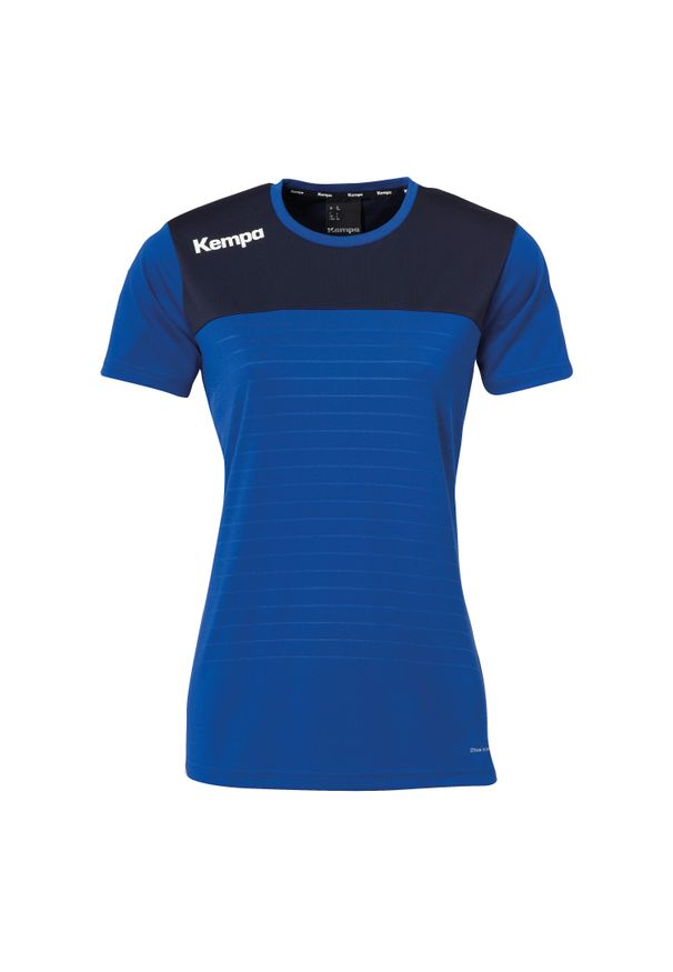 KEMPA - Koszulka damska Kempa Emotion 2.0. Kolor: niebieski, wielokolorowy, czarny