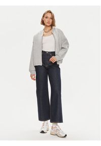Gina Tricot Bluza 22877 Szary Oversize. Kolor: szary. Materiał: syntetyk #6
