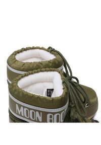 Moon Boot Śniegowce Icon Low Nylon 14093400007 D Zielony. Kolor: zielony. Materiał: materiał #3