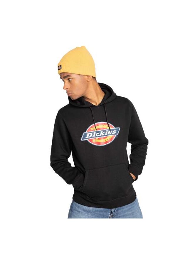 Bluza dresowa męska Dickies San Antonio. Kolor: czarny. Materiał: dresówka, bawełna